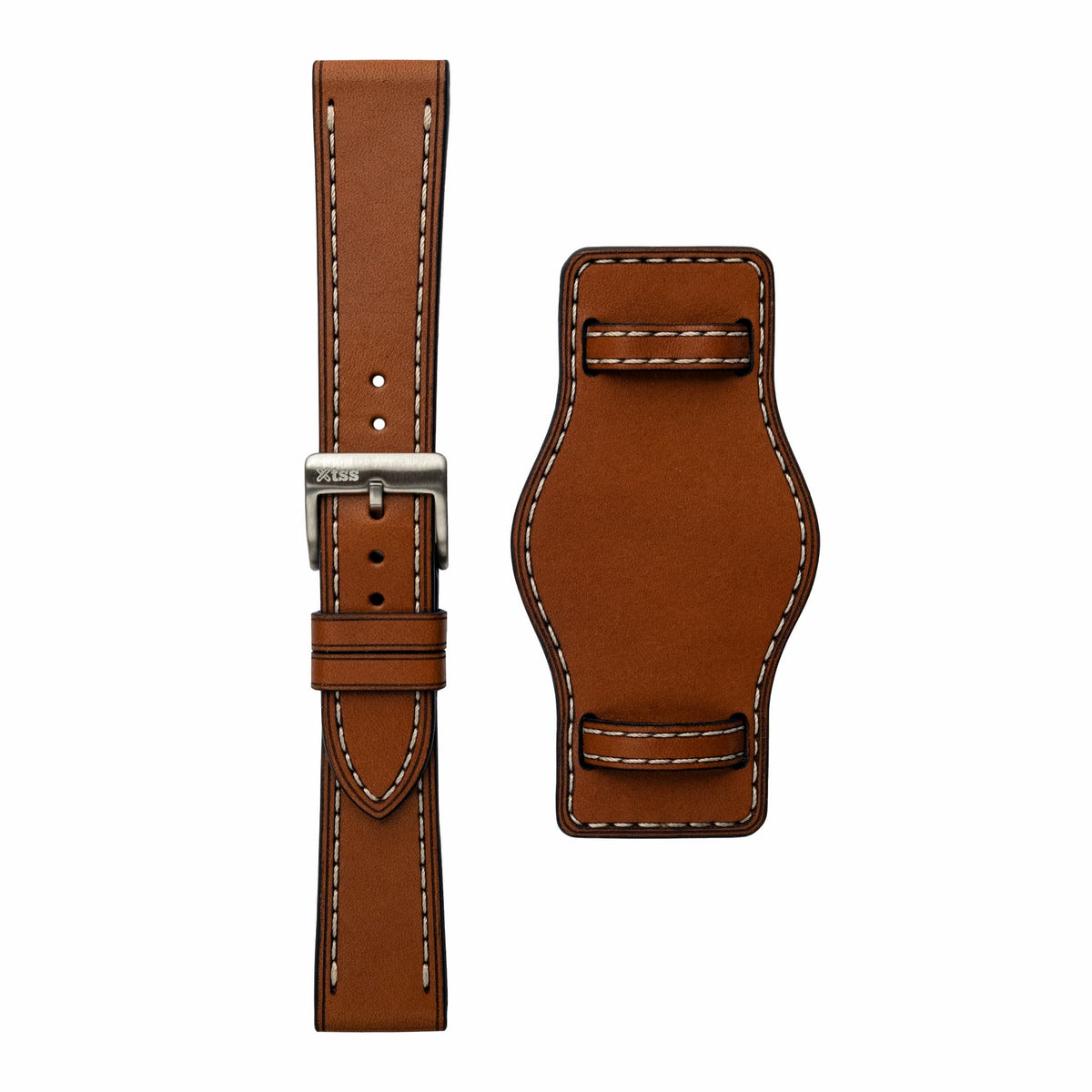 Bund Customizable Leather Watch Strap