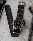 Black Nylon Military Watch Strap