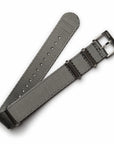 Grey Nylon Military Watch Strap